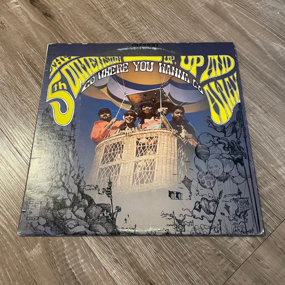 The 5th Dimension Up-Up and Away Vinyl LP 1967 Soul City SCS-92000 Stereo Pop